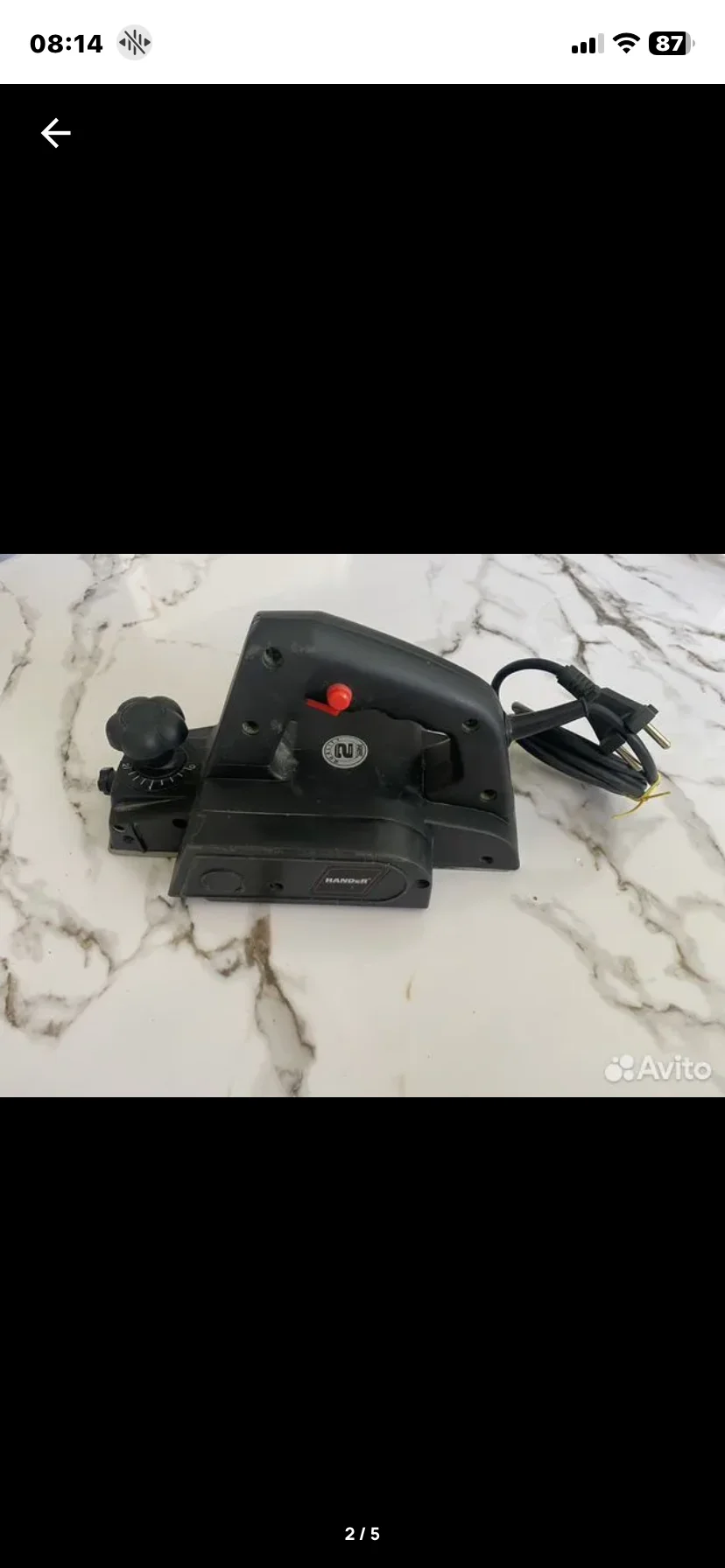 Рубанок электрический Hander Hep 601 - миниатюра 3