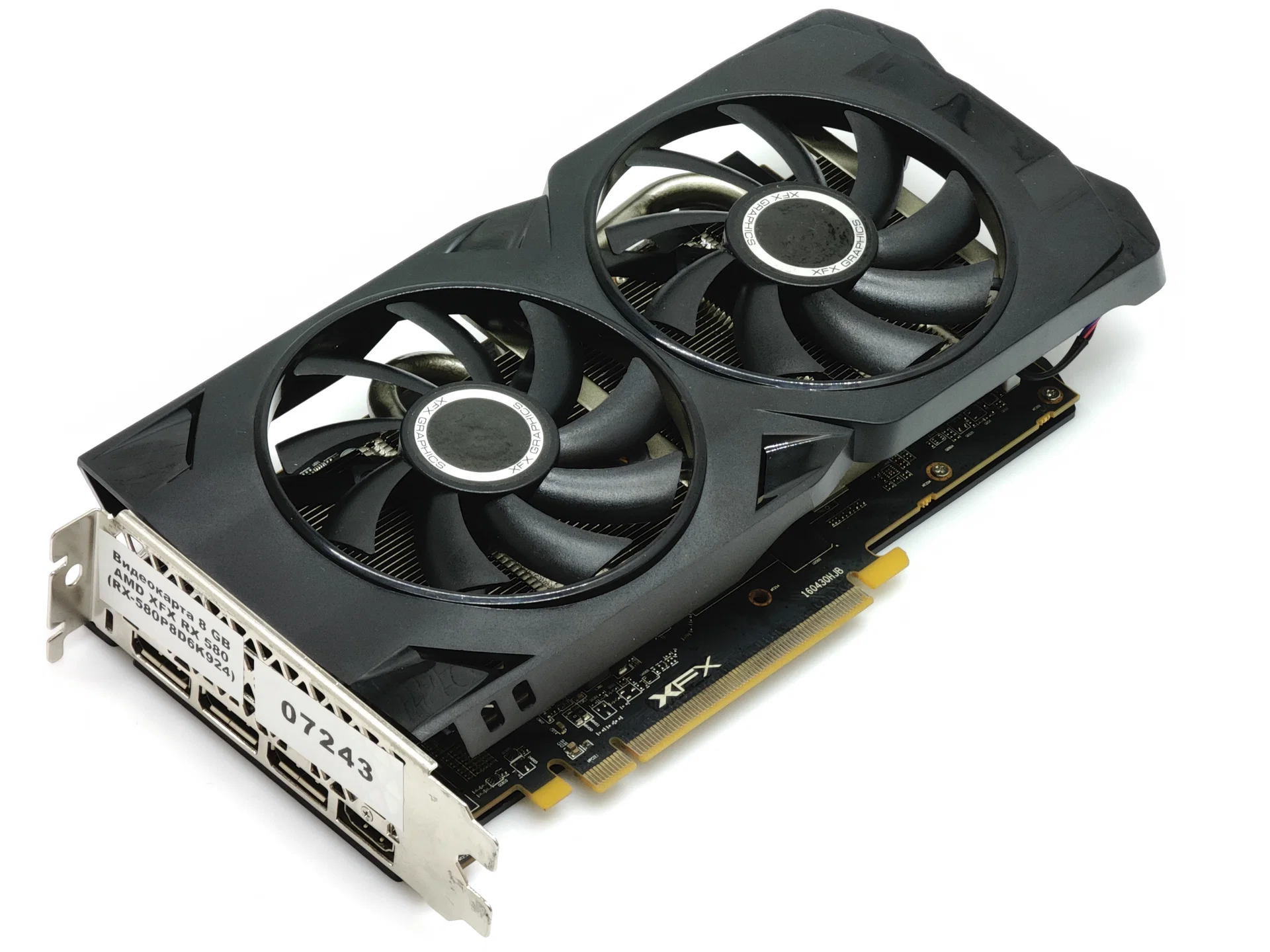 Видеокарта 8 GB AMD XFX RX 580 - изображение 1