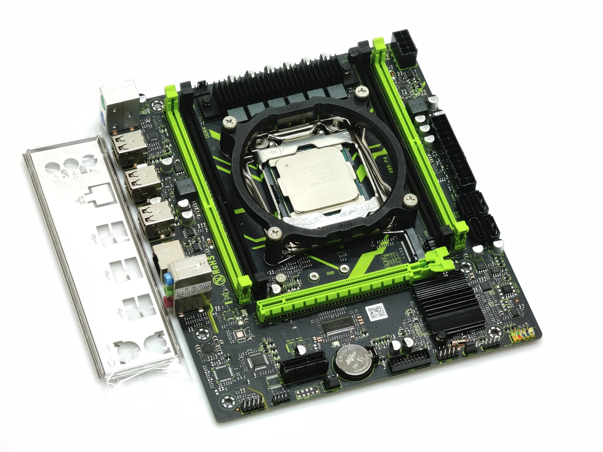 Плата 2011-3 X99 P4 + Intel Xeon E5-2650V4 - изображение 1