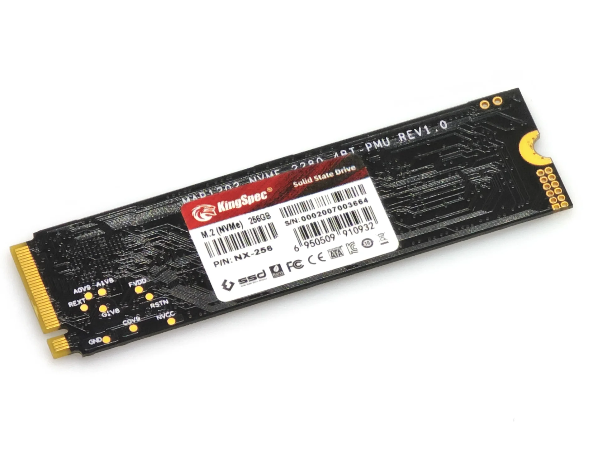 SSD 256 GB nvme kingspec NX-256 - изображение 1