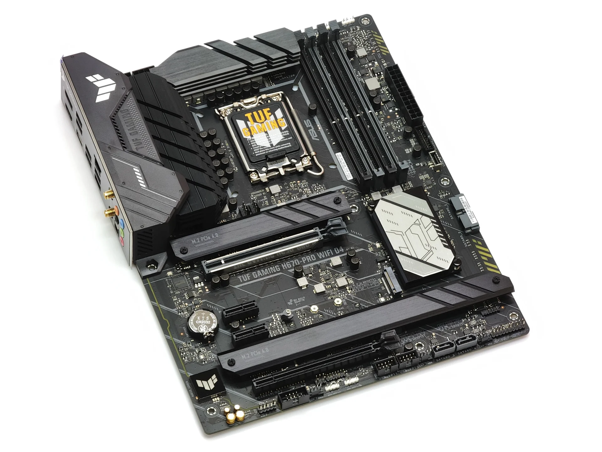 Материнская плата 1700 ASUS TUF GAMING H670-PRO WIFI D4 - изображение 1