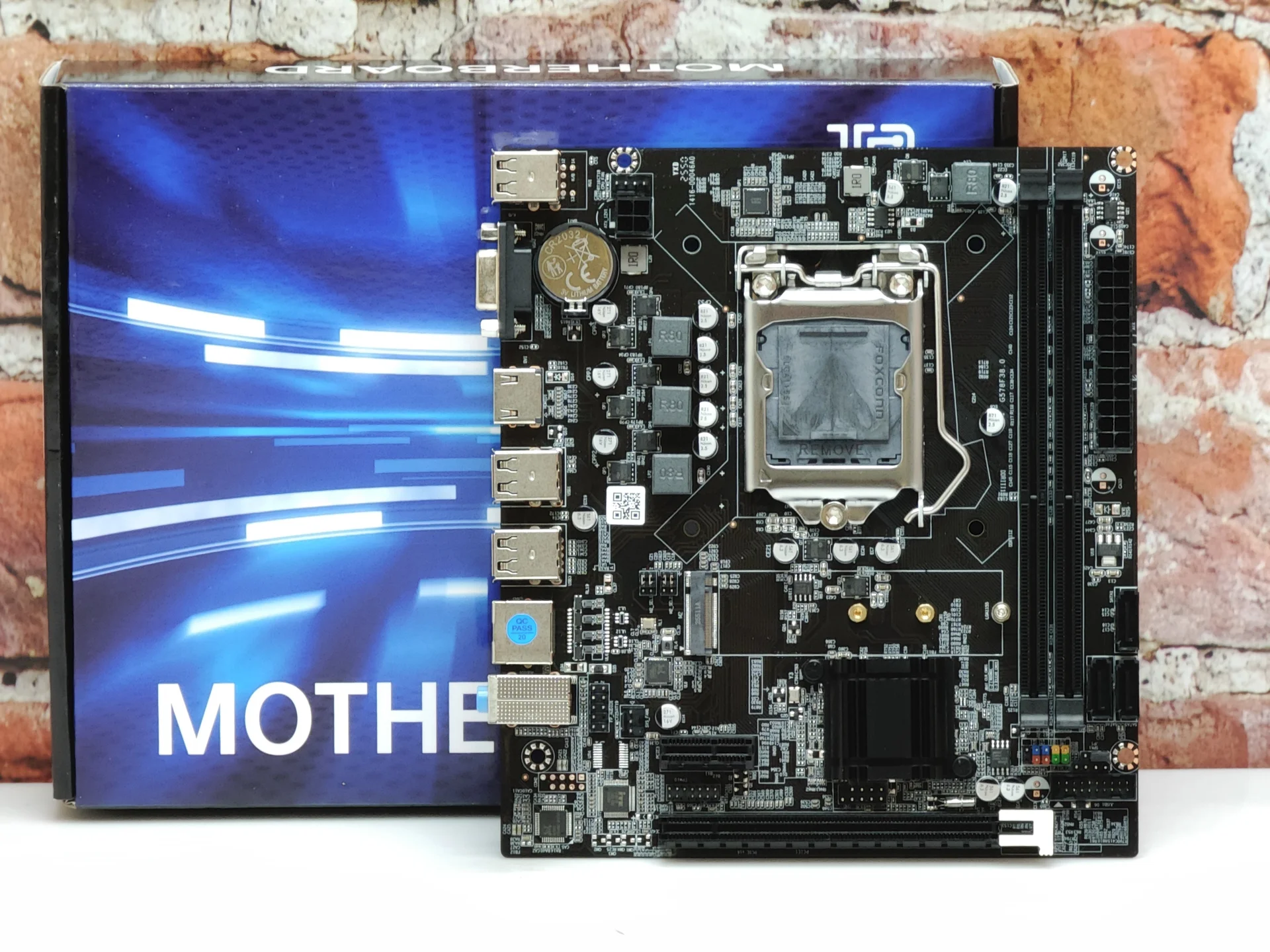 Материнская плата 1155 BaseTech H61M-K - миниатюра 2