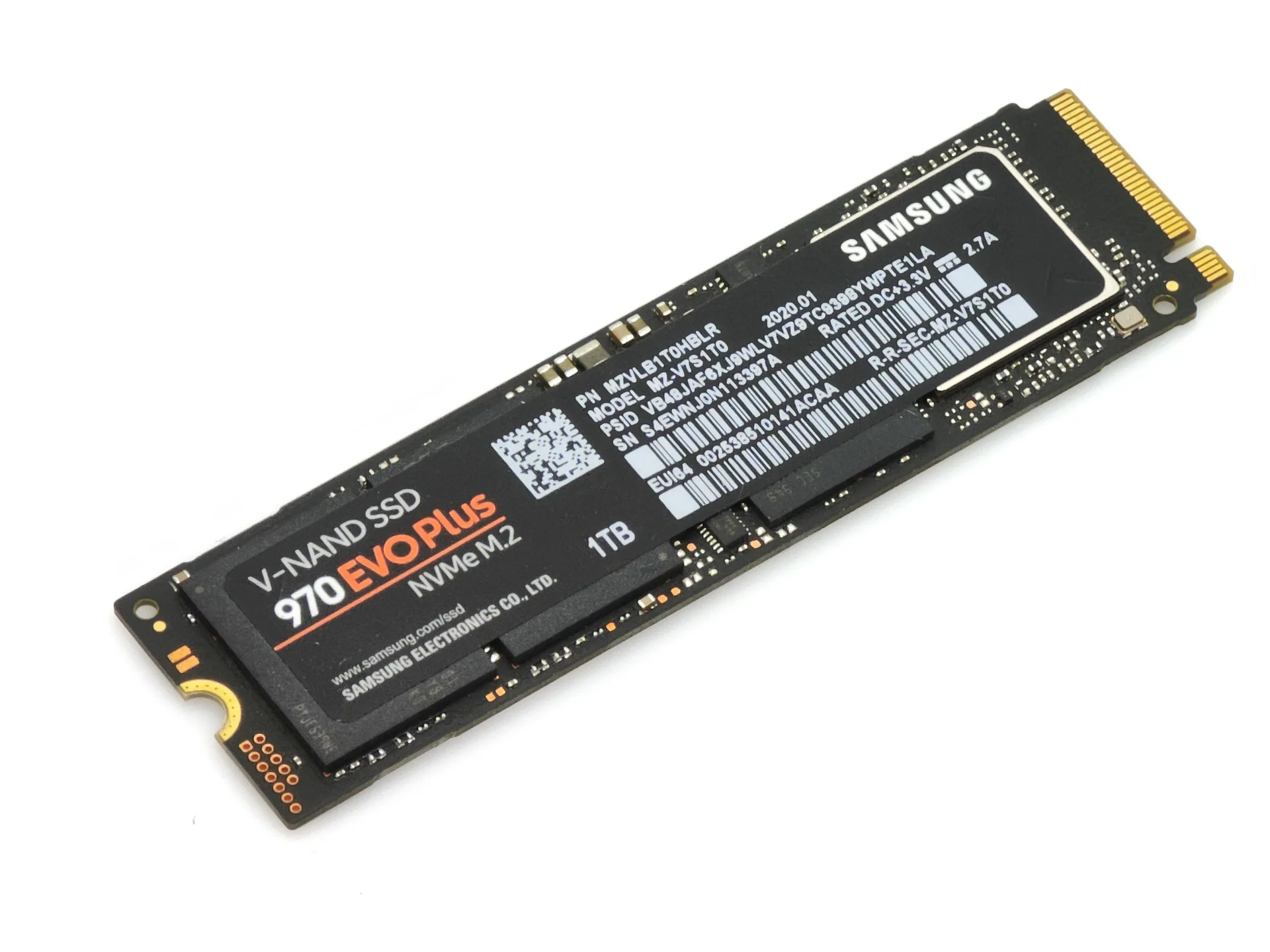 SSD 1 TB NVMe SAMSUNG 970 EVO PLUS - изображение 1