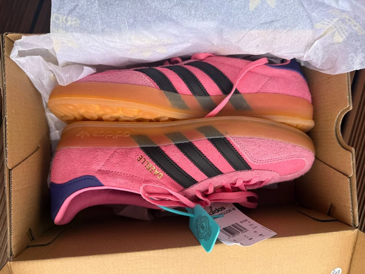 Adidas original gazelle indoor - миниатюра 6