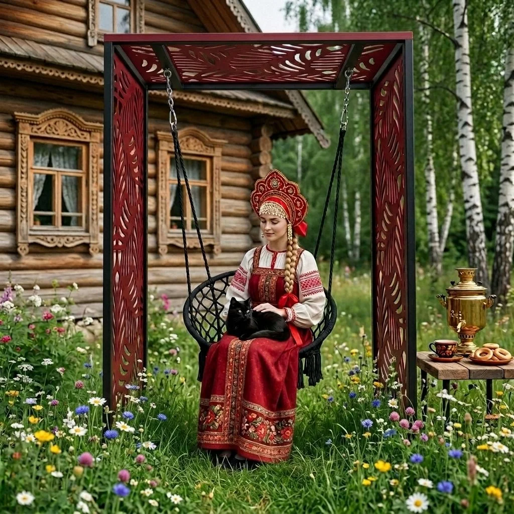 Садовые качели - миниатюра 6