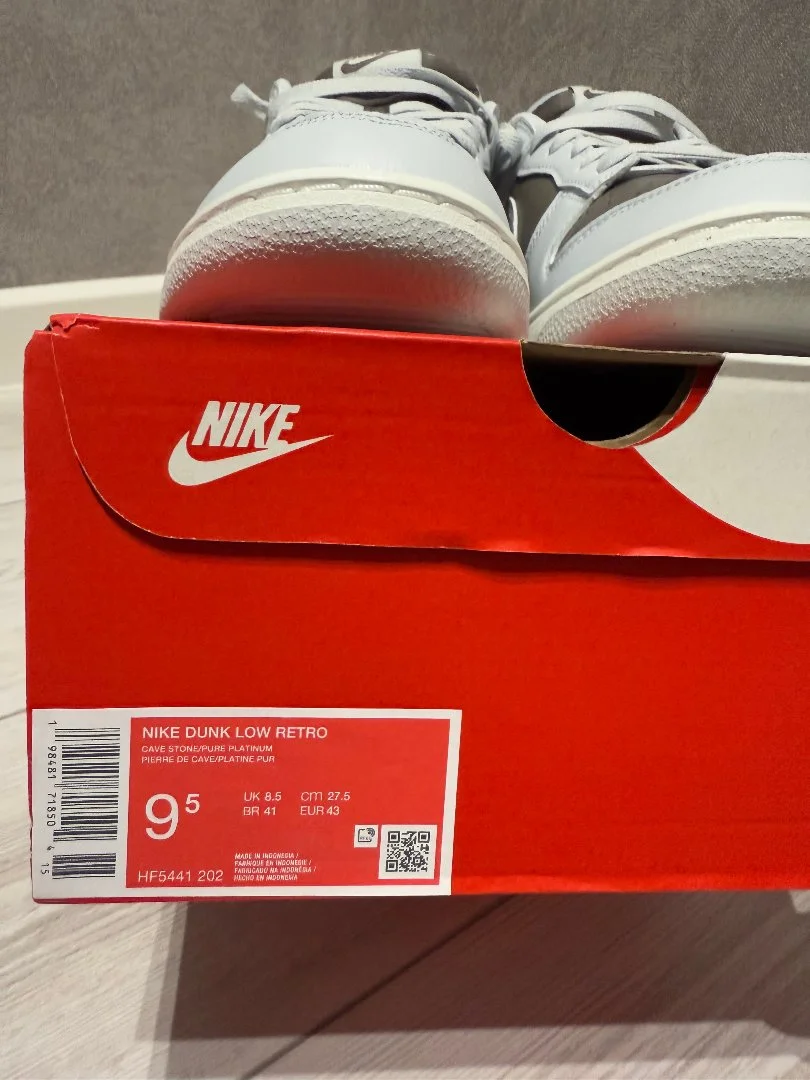 Nike Dunk Low Retro Cave stone - миниатюра 2