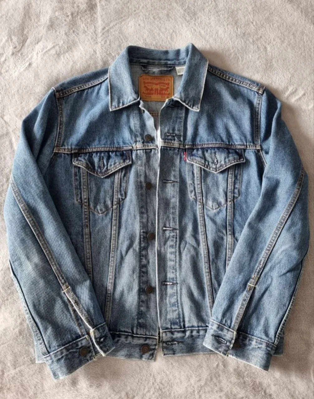 Джинсовая куртка levis - изображение 1