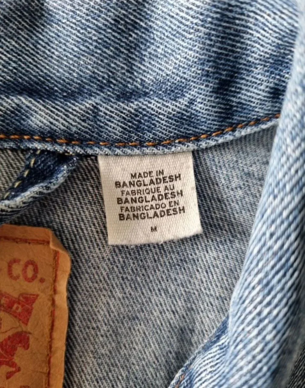 Джинсовая куртка levis - миниатюра 4