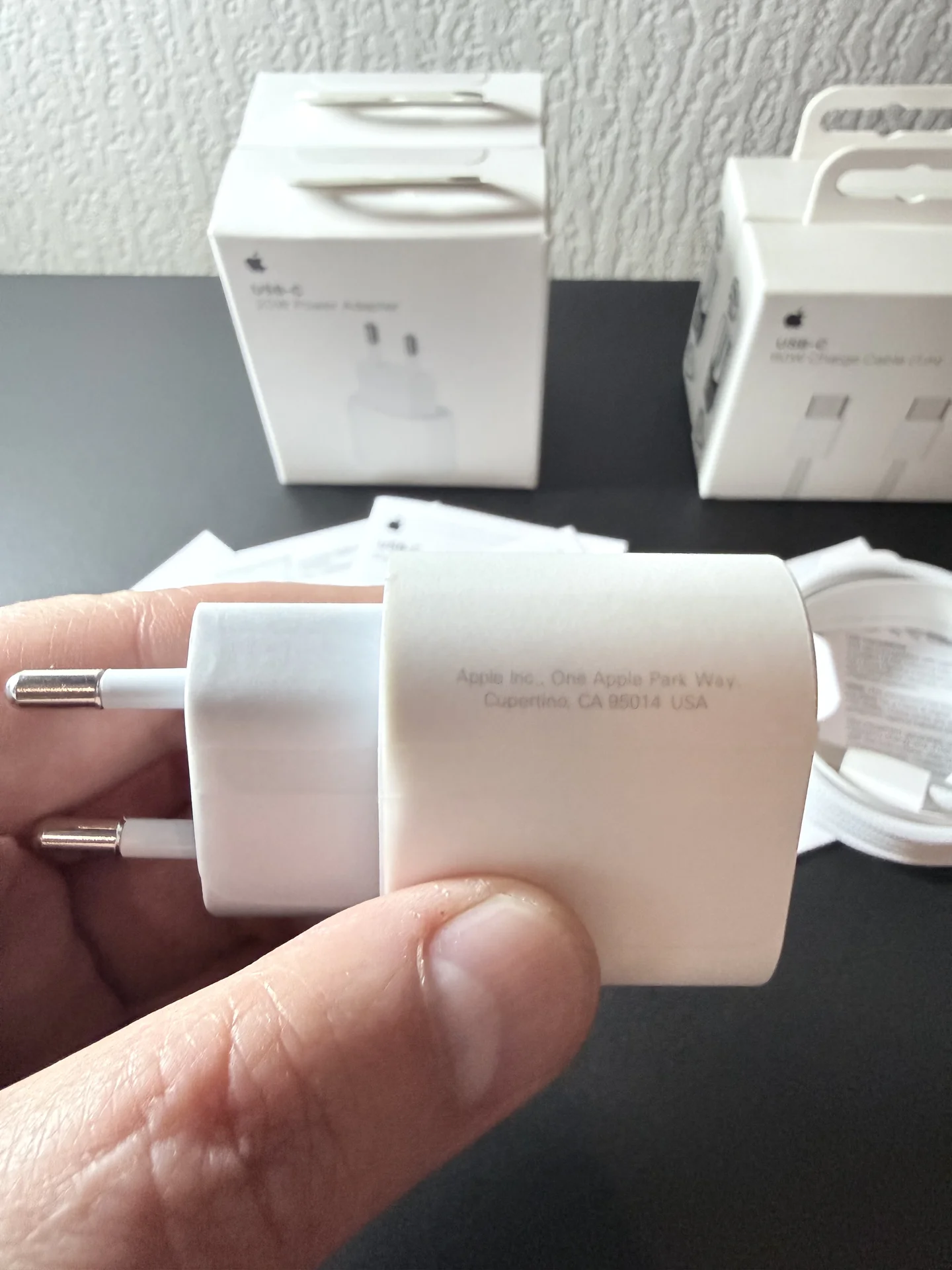Зарядка iPhone 20w + кабель Оригинал - миниатюра 4