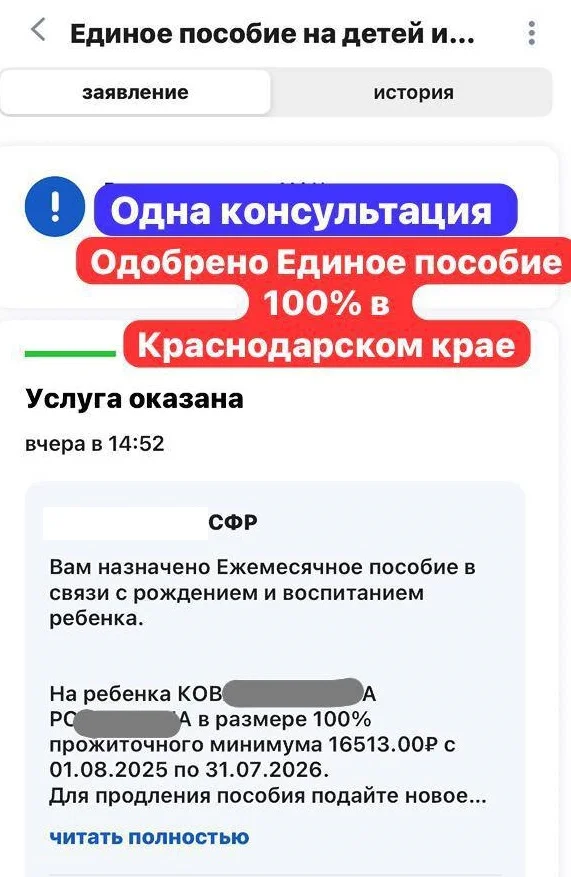 Эксперт по детским пособиям и семейным выплатам - миниатюра 5