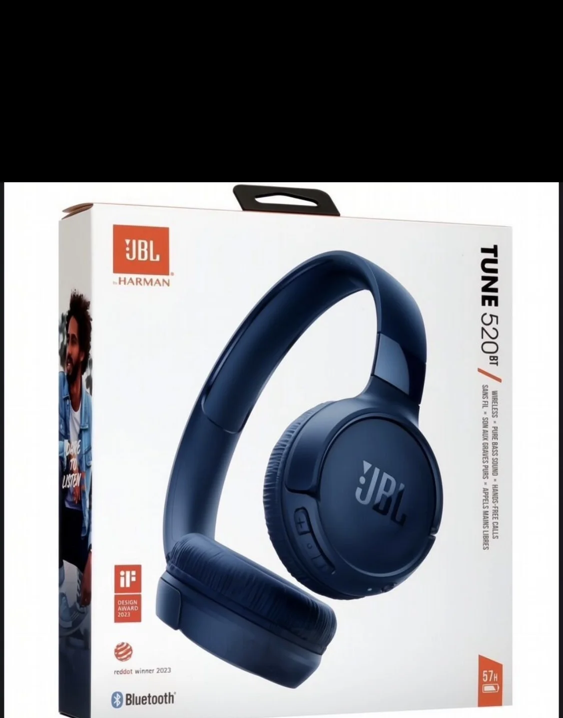 Беспроводные наушники jbl tune 520bt - изображение 1