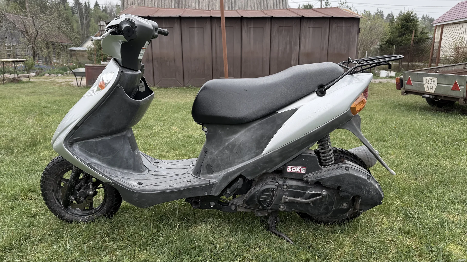 Скутер Suzuki adress - миниатюра 4