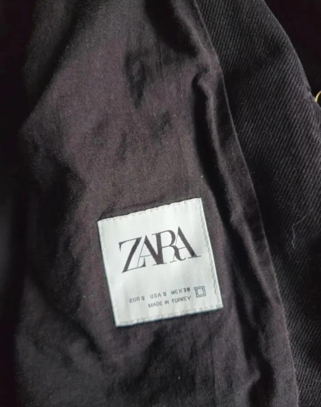 Мужская джинсовая куртка ZARA - миниатюра 3
