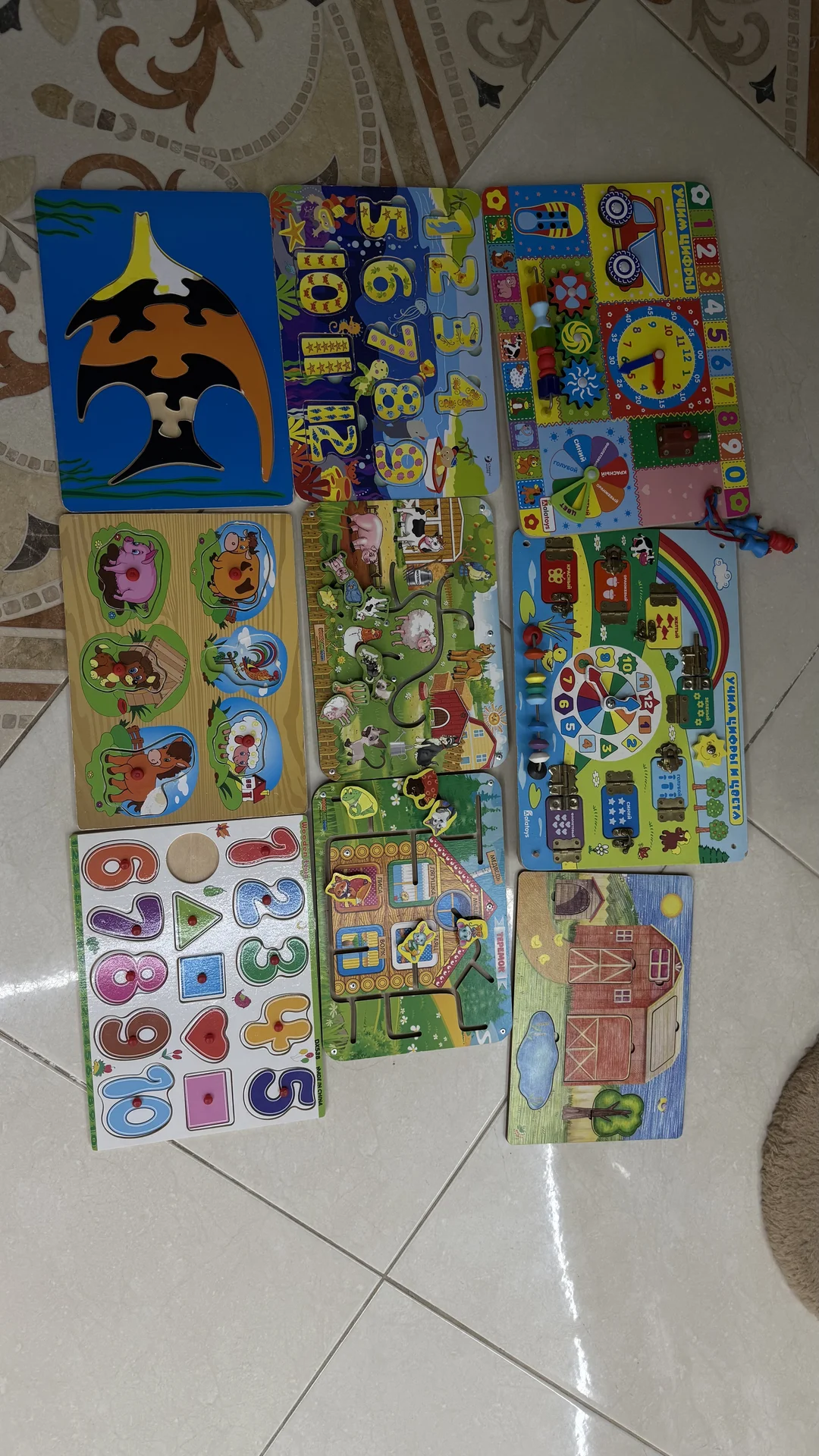 Развивающие игрушки, бизиборд - миниатюра 2