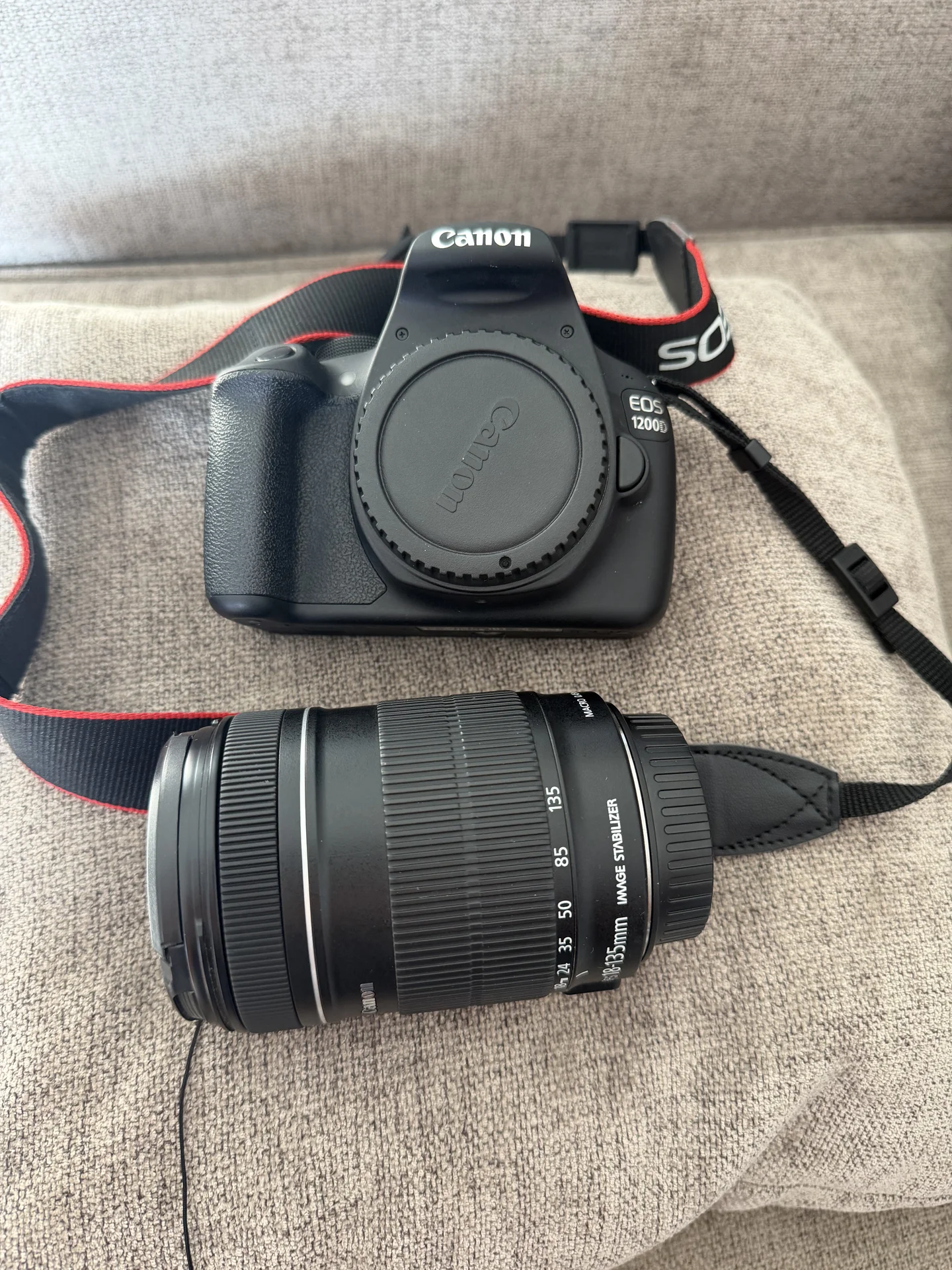 Фотоаппарат Canon EOS 1200d + объектив 18-135 - миниатюра 4
