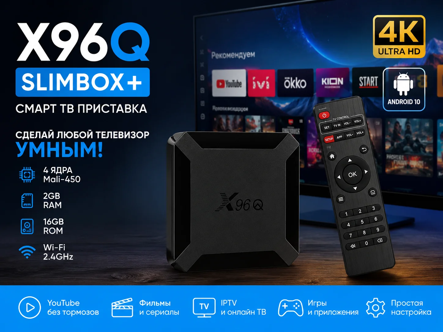 SMART TV ПРИСТАВКА OS ANDROID - изображение 1