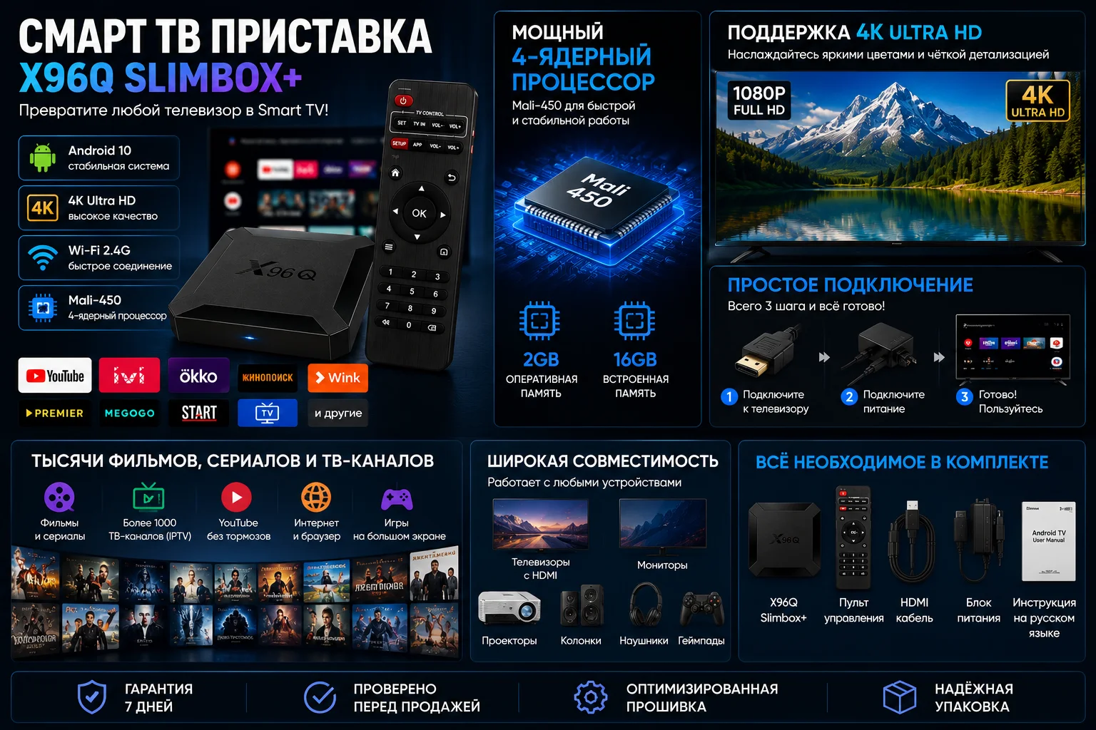 SMART TV ПРИСТАВКА OS ANDROID - миниатюра 7