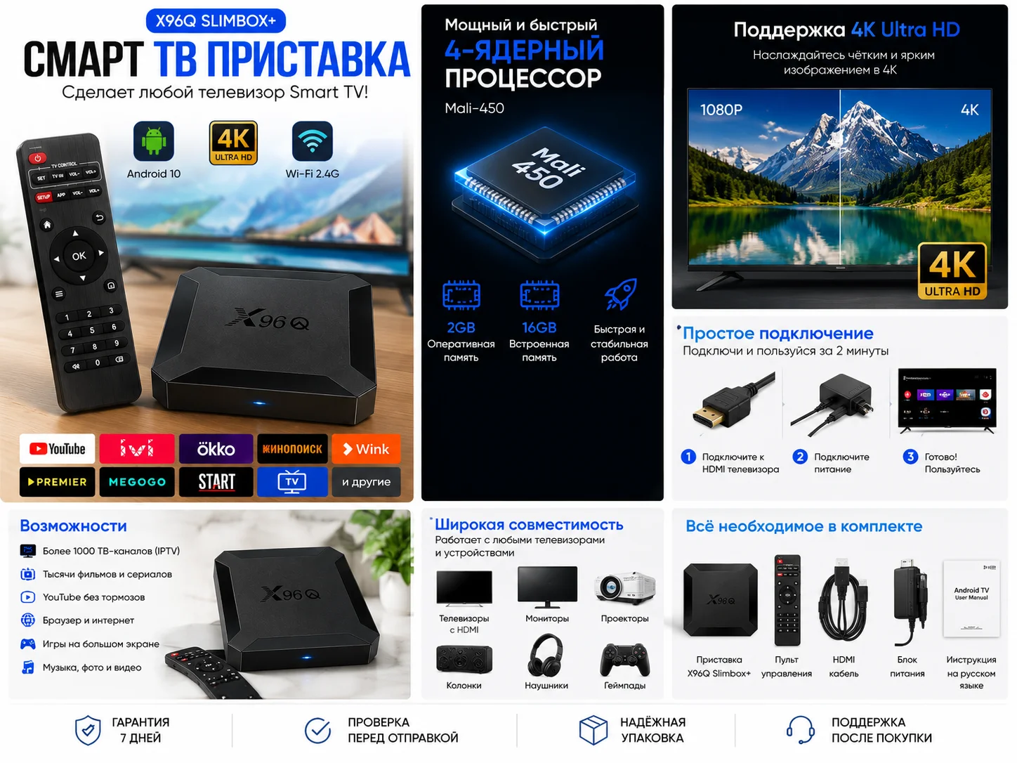 SMART TV ПРИСТАВКА OS ANDROID - миниатюра 8