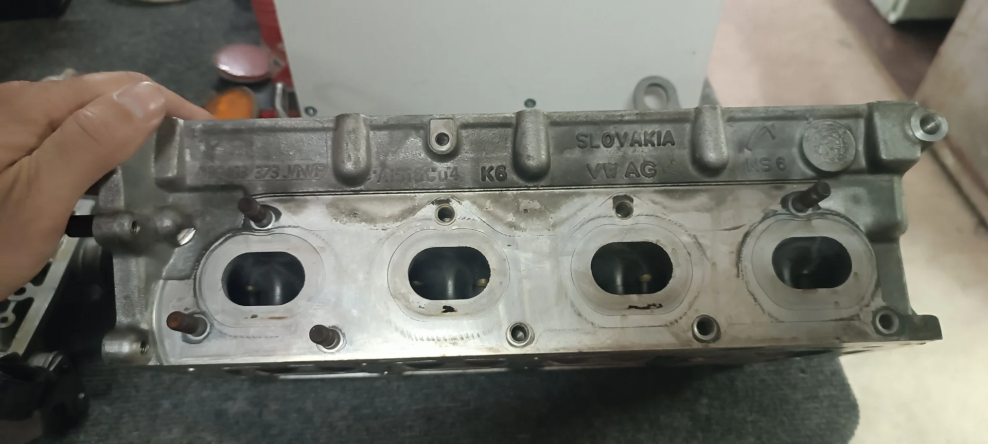 ГБЦ на Volkswagen polo 5 - миниатюра 4