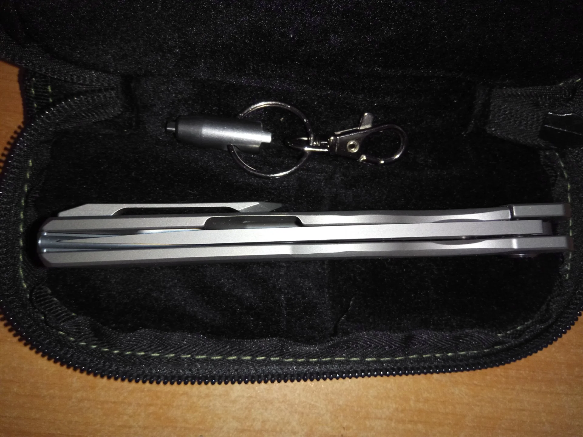 Нож складной  Широгоров Russian Flipping Tanto RFT M390 Титан - миниатюра 2