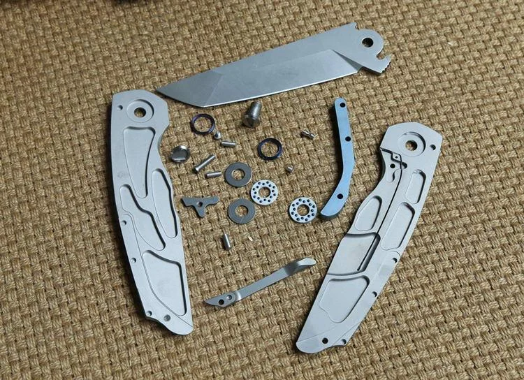 Нож складной  Широгоров Russian Flipping Tanto RFT M390 Титан - миниатюра 6