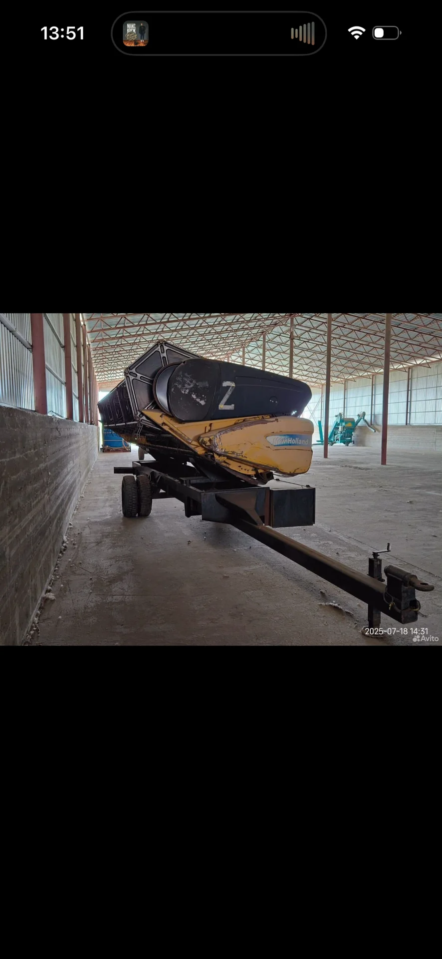 Зерноуборочный комбайн New Holland 2008 гв - миниатюра 5