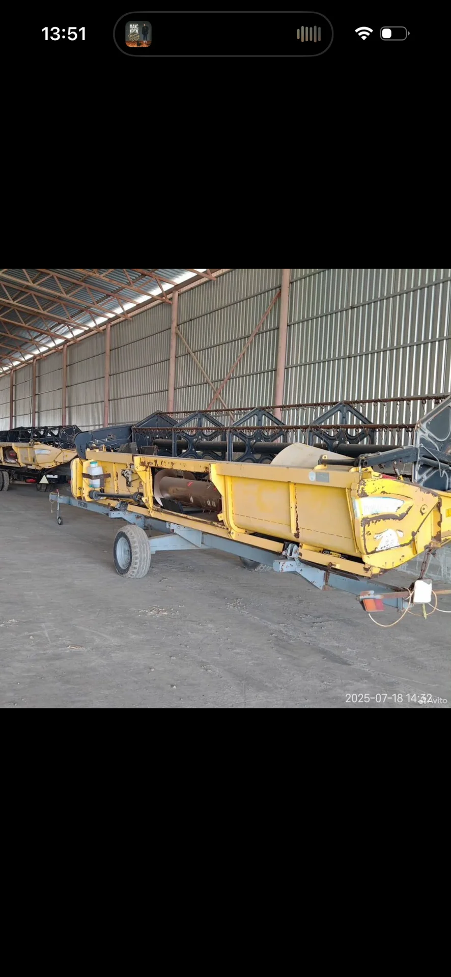 Зерноуборочный комбайн New Holland 2008 гв - миниатюра 7