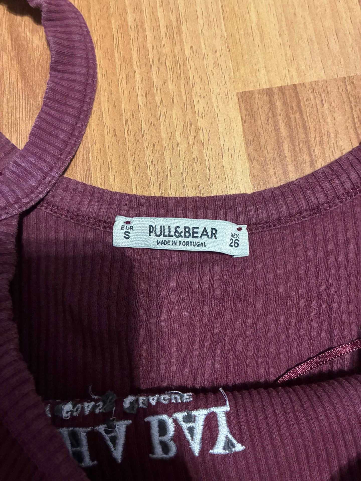 Топ бордовый Pull&Bear - миниатюра 2