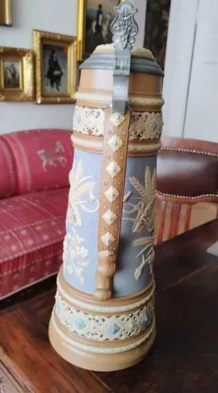 Кружка пивная, антикварная - миниатюра 4