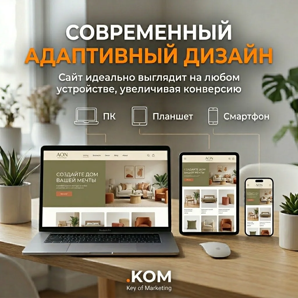 Разработка сайтов / Лендинг / Многостраничник - миниатюра 2