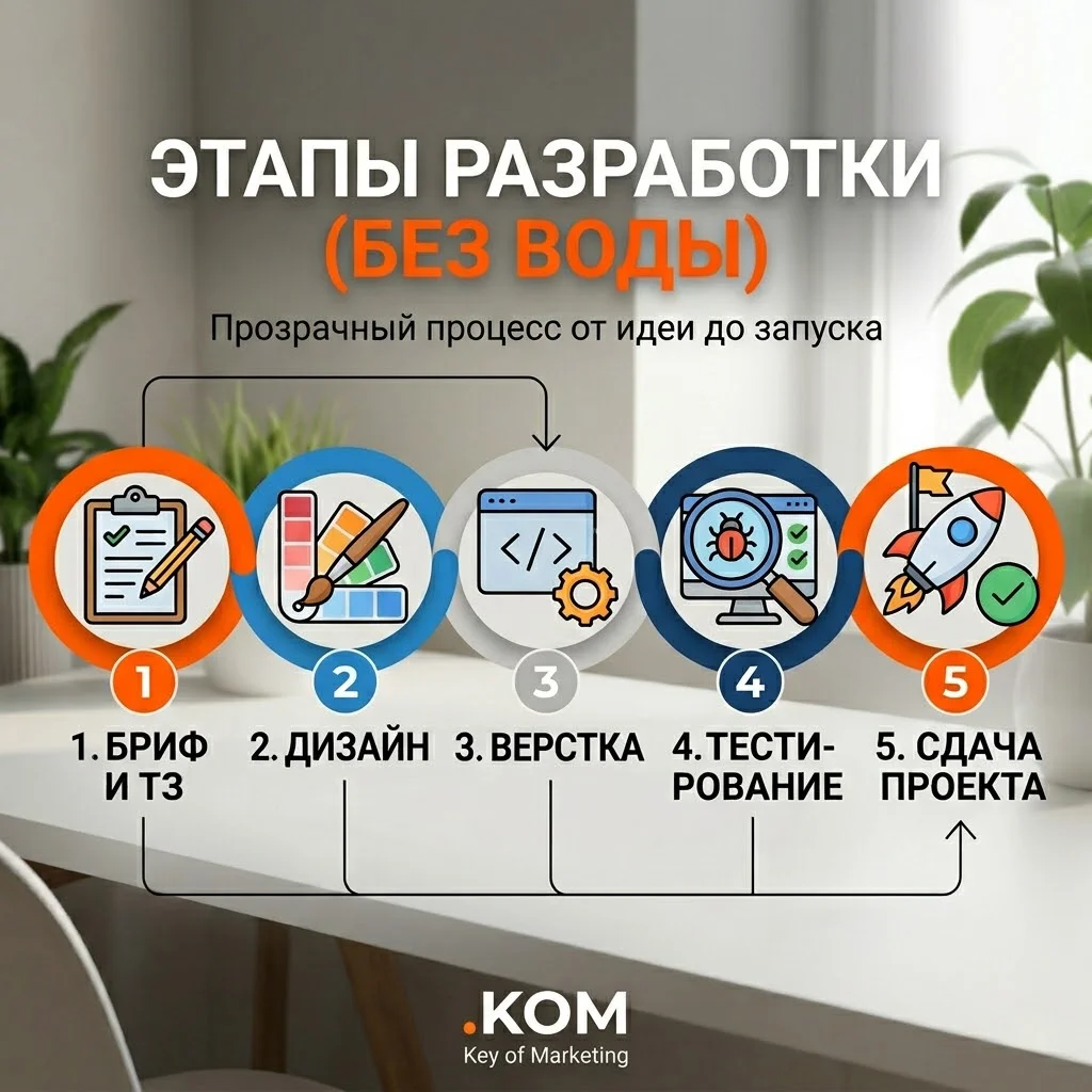 Разработка сайтов / Лендинг / Многостраничник - миниатюра 3