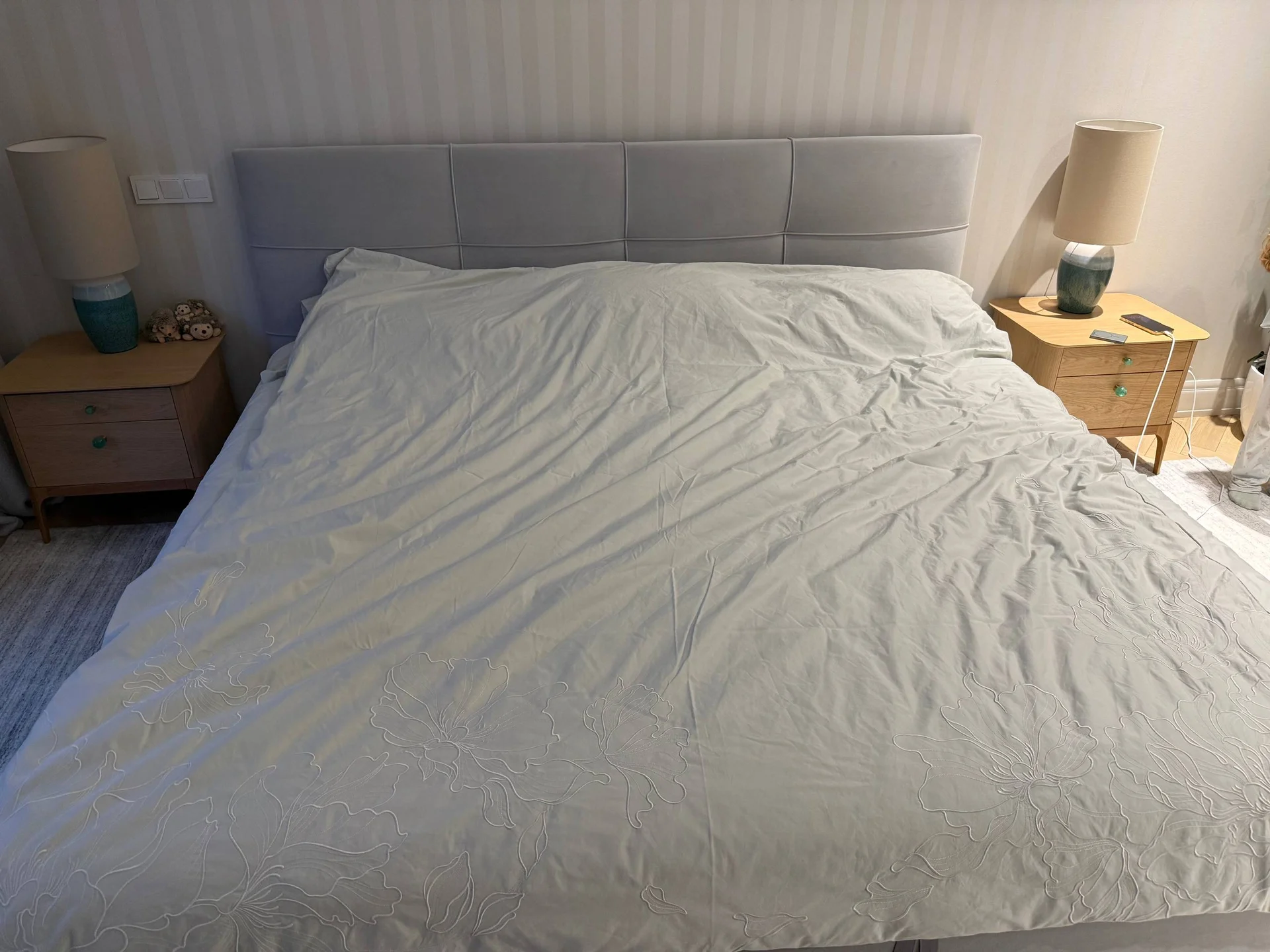 Двуспальная кровать king size и матрац Askona - миниатюра 2