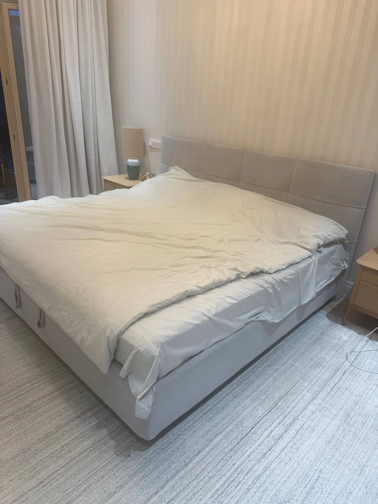 Двуспальная кровать king size и матрац Askona - миниатюра 3