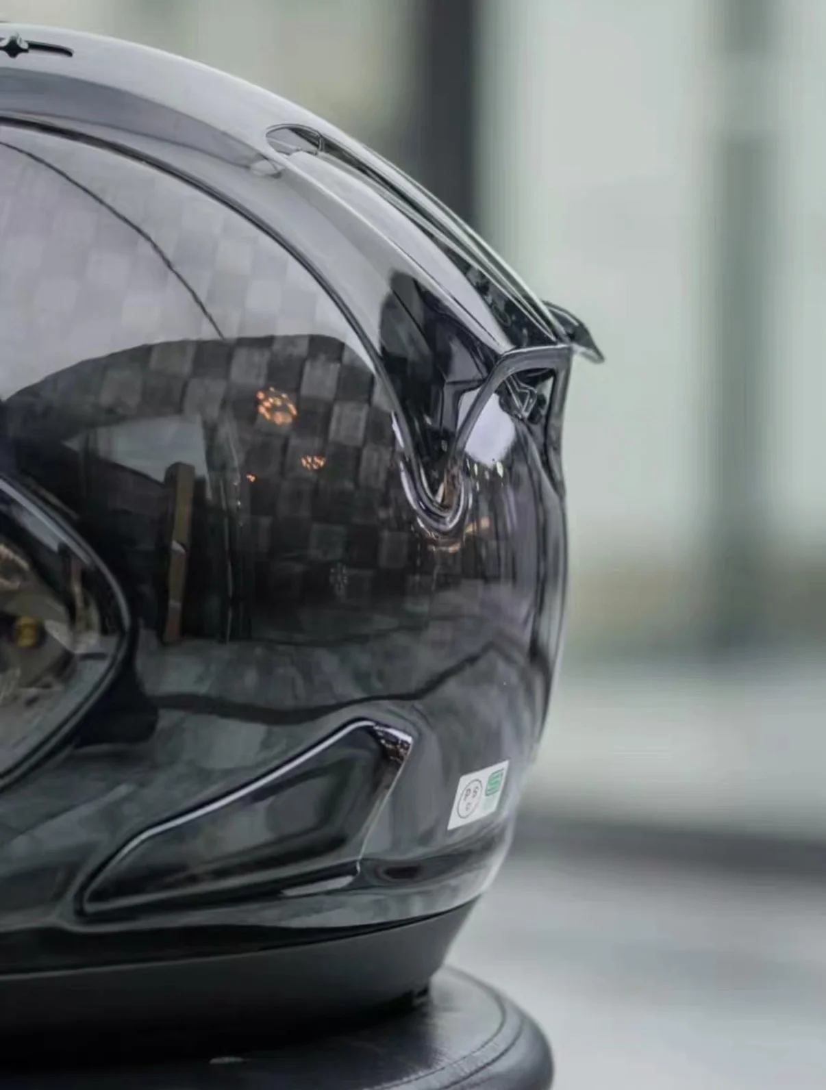 Шлем Arai RX-7X SRC Black Carbon - миниатюра 3