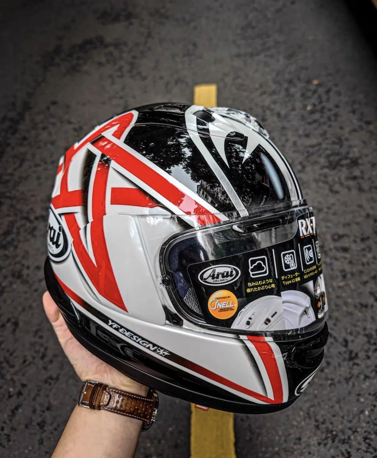 Шлем Arai RX-7X Nakano - изображение 1
