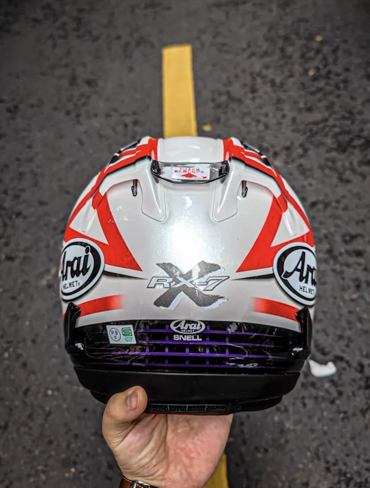 Шлем Arai RX-7X Nakano - миниатюра 3