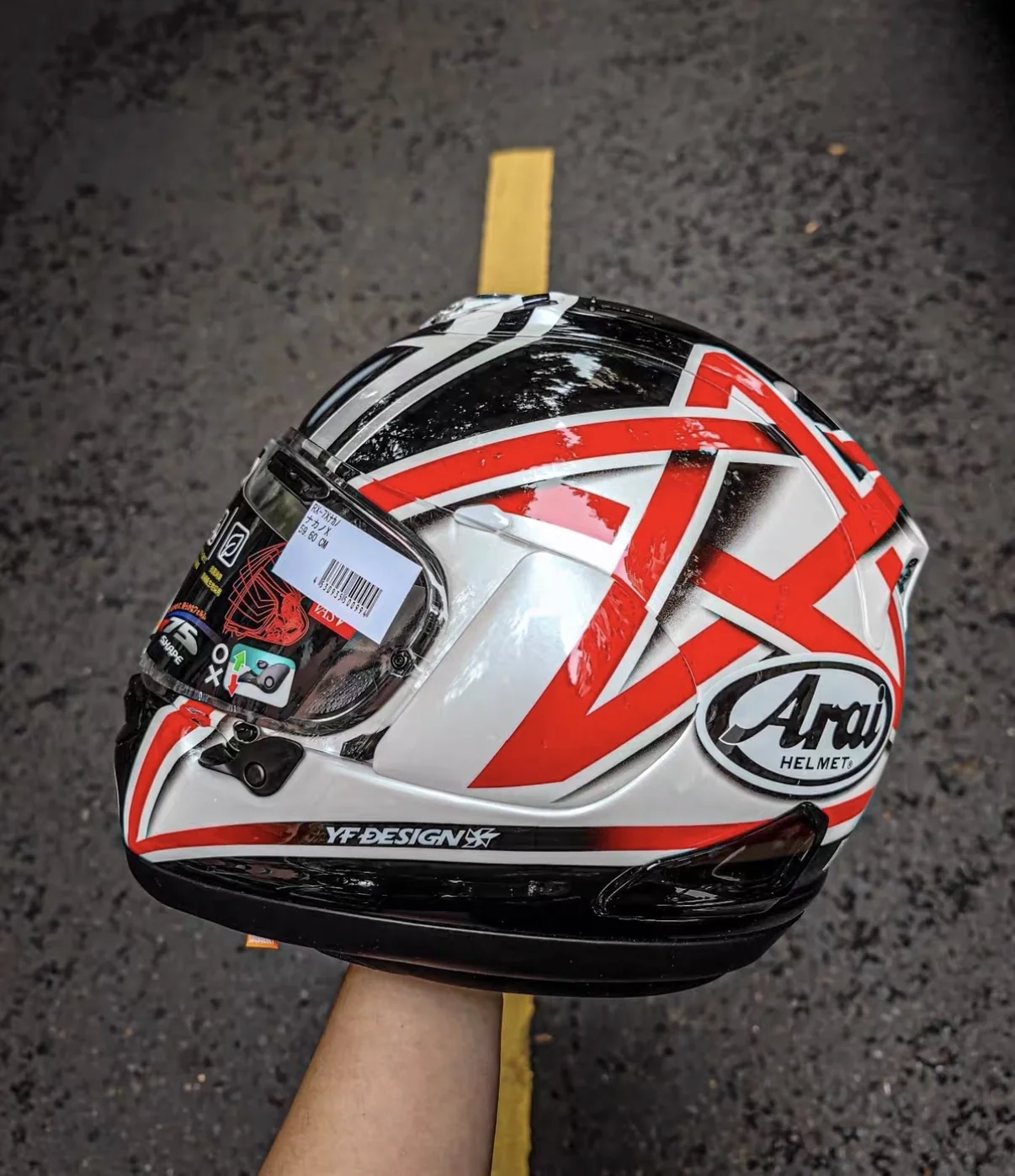 Шлем Arai RX-7X Nakano - миниатюра 4