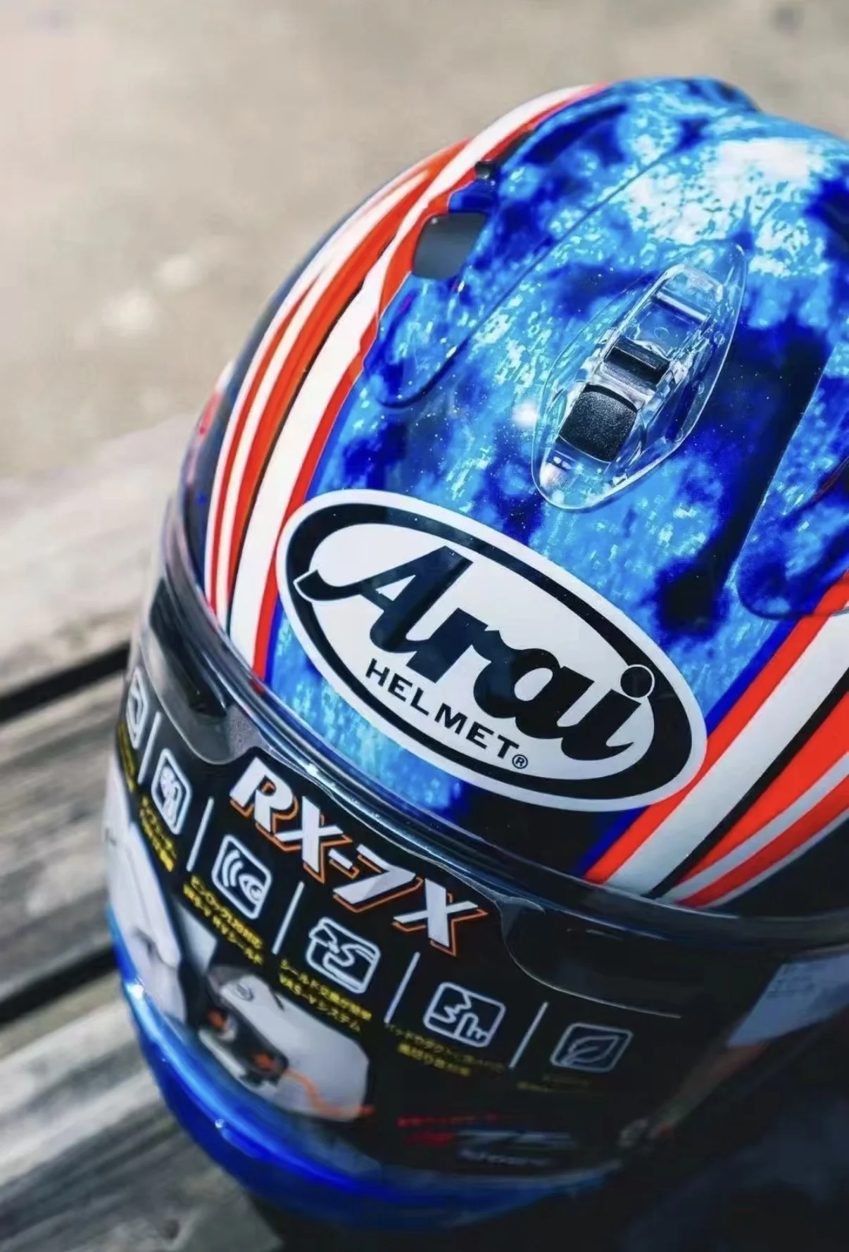 Шлем Arai RX-7X Evo Ogura - миниатюра 4