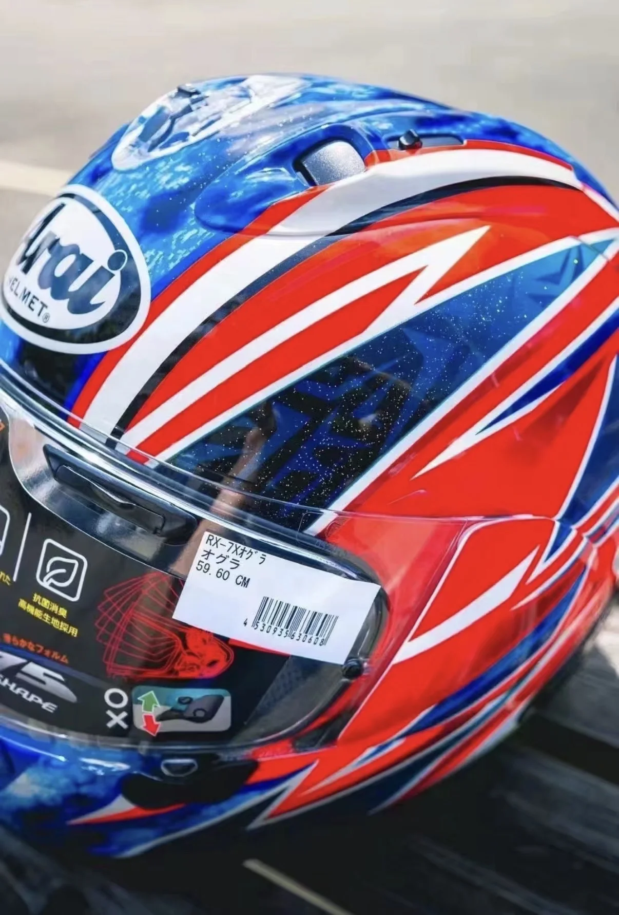 Шлем Arai RX-7X Evo Ogura - миниатюра 5