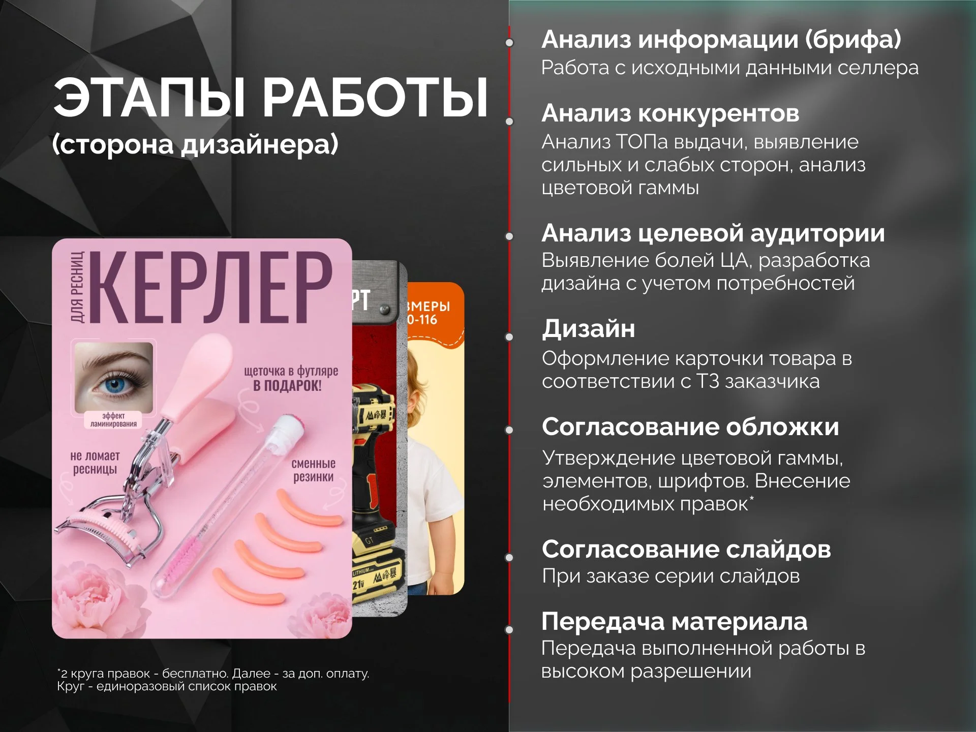 Инфографика для WB и Ozon | Нейрофотосессии - миниатюра 8