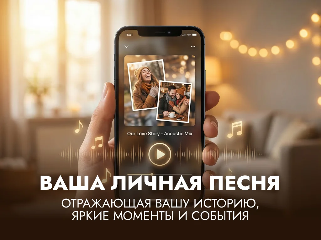 Авторская песня в подарок на заказ под ключ - миниатюра 5