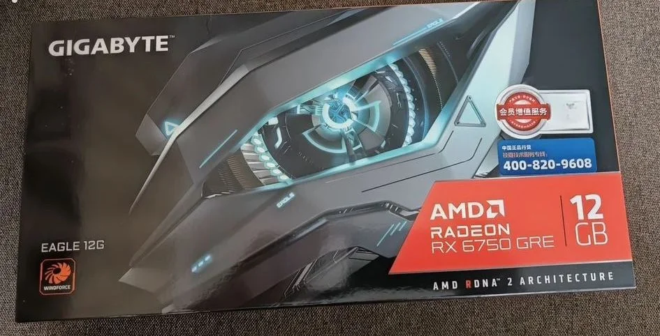 Видеокарта Amd radeon rx 6750 gre 12GB - миниатюра 5