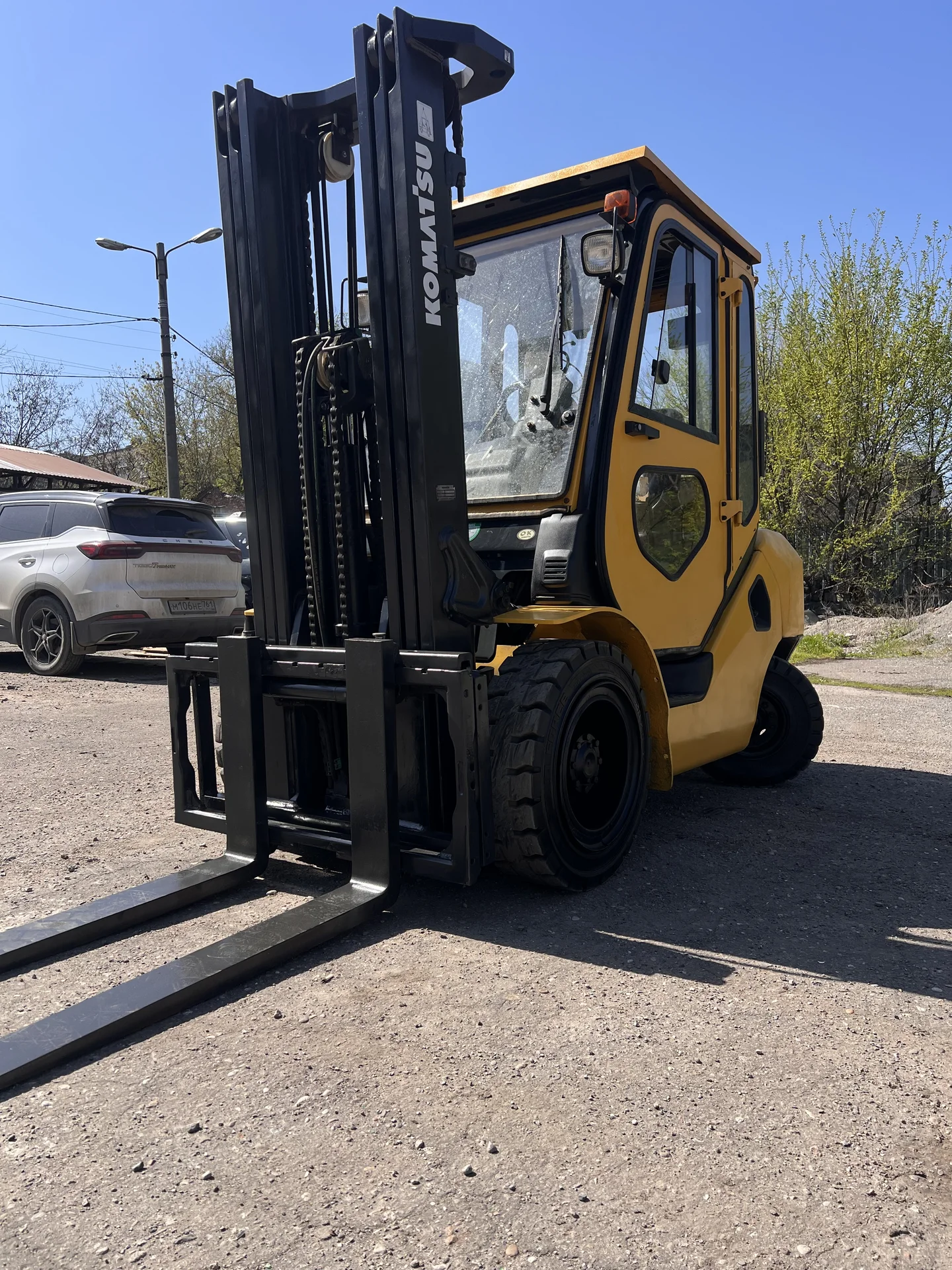 Вилочный погрузчик Komatsu - миниатюра 14
