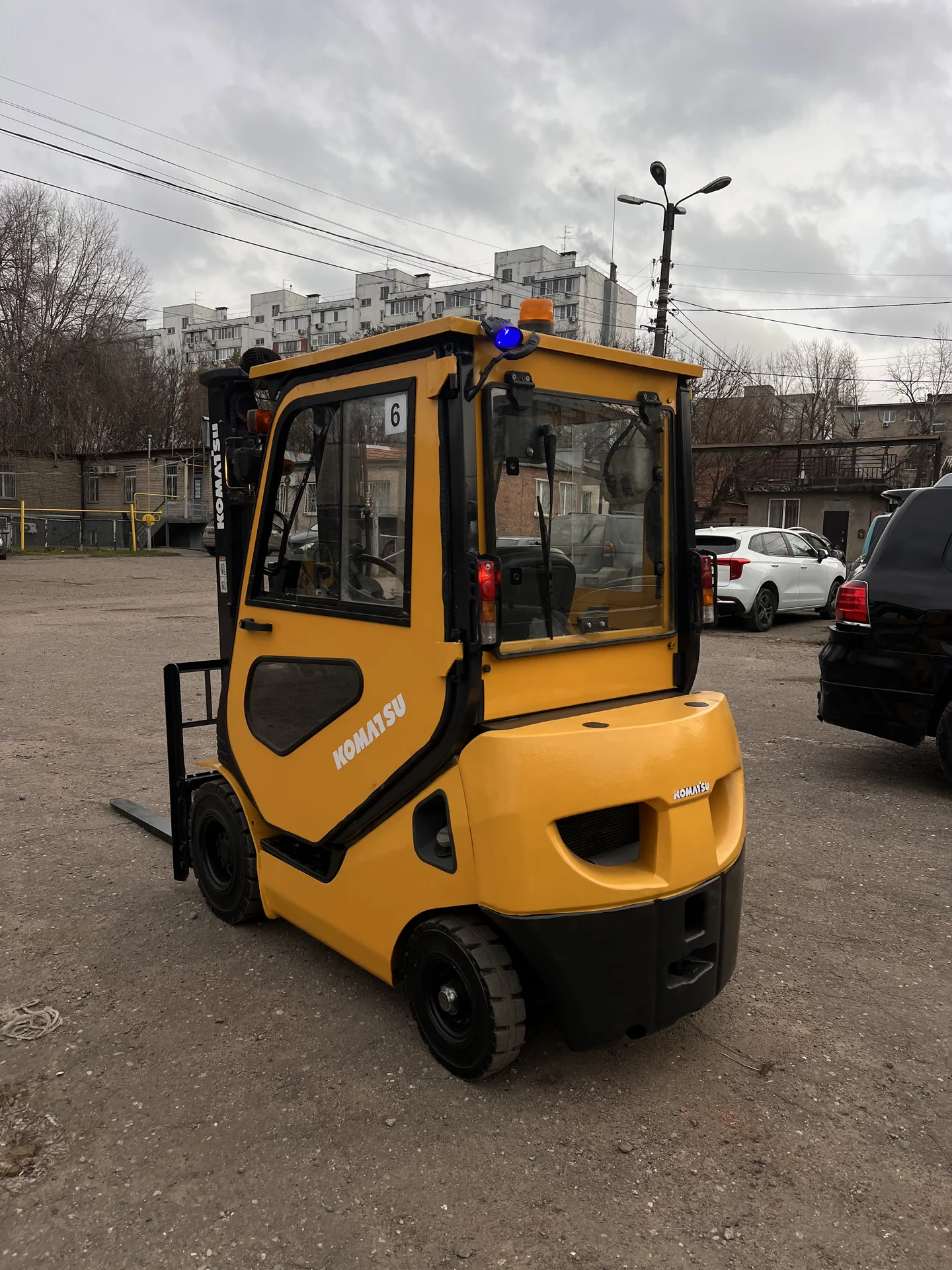 Погрузчик Komatsu дизель - миниатюра 8