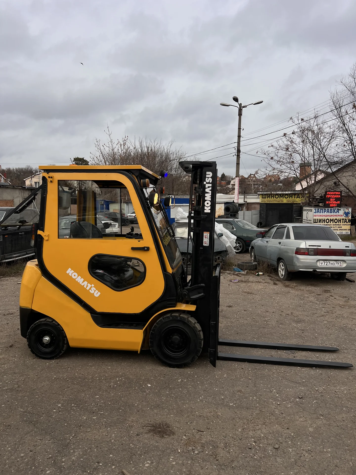 Погрузчик Komatsu дизель - миниатюра 14