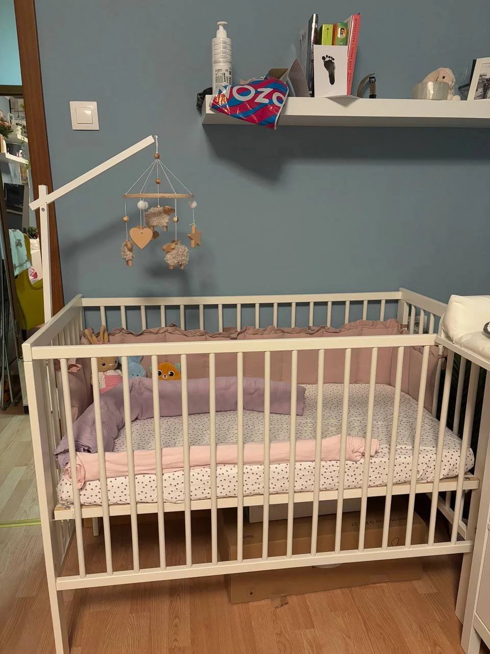 Кроватка IKEA gulliver 120x60 - миниатюра 3