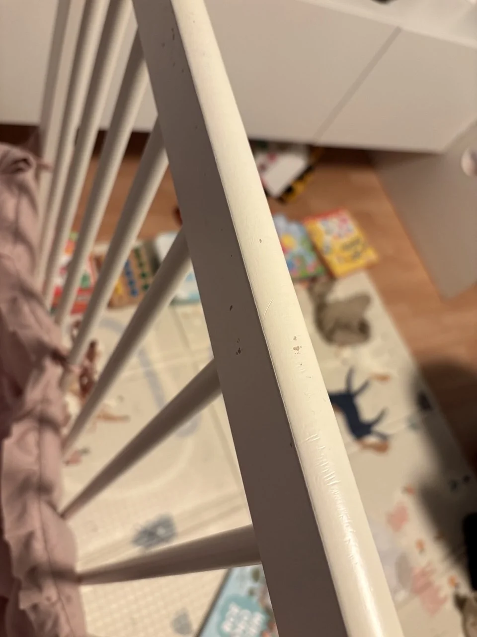Кроватка IKEA gulliver 120x60 - миниатюра 5