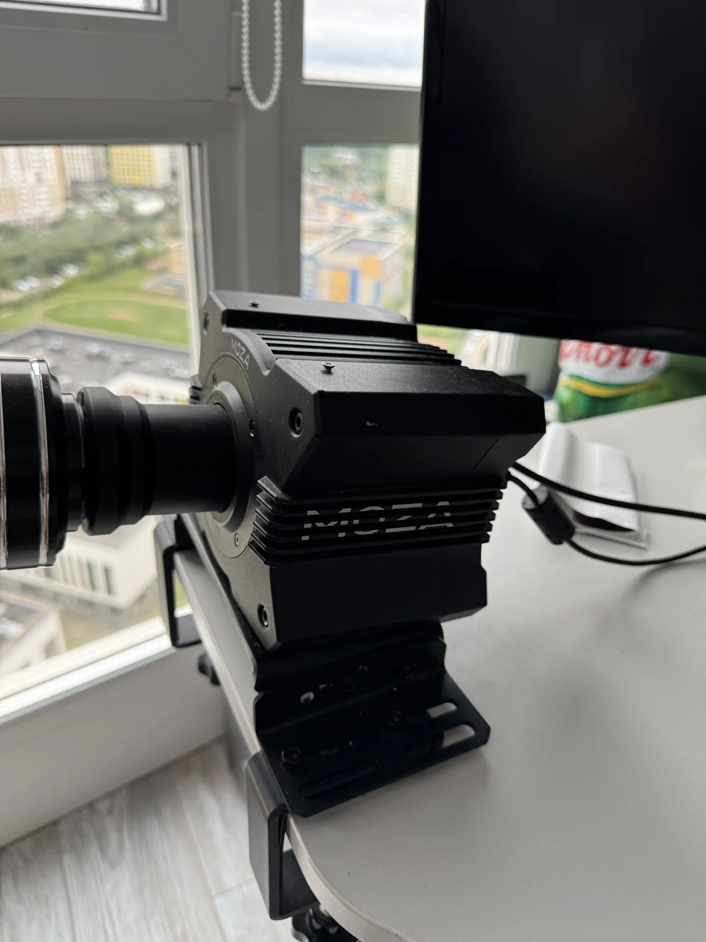 Игровой руль moza r9 - миниатюра 2