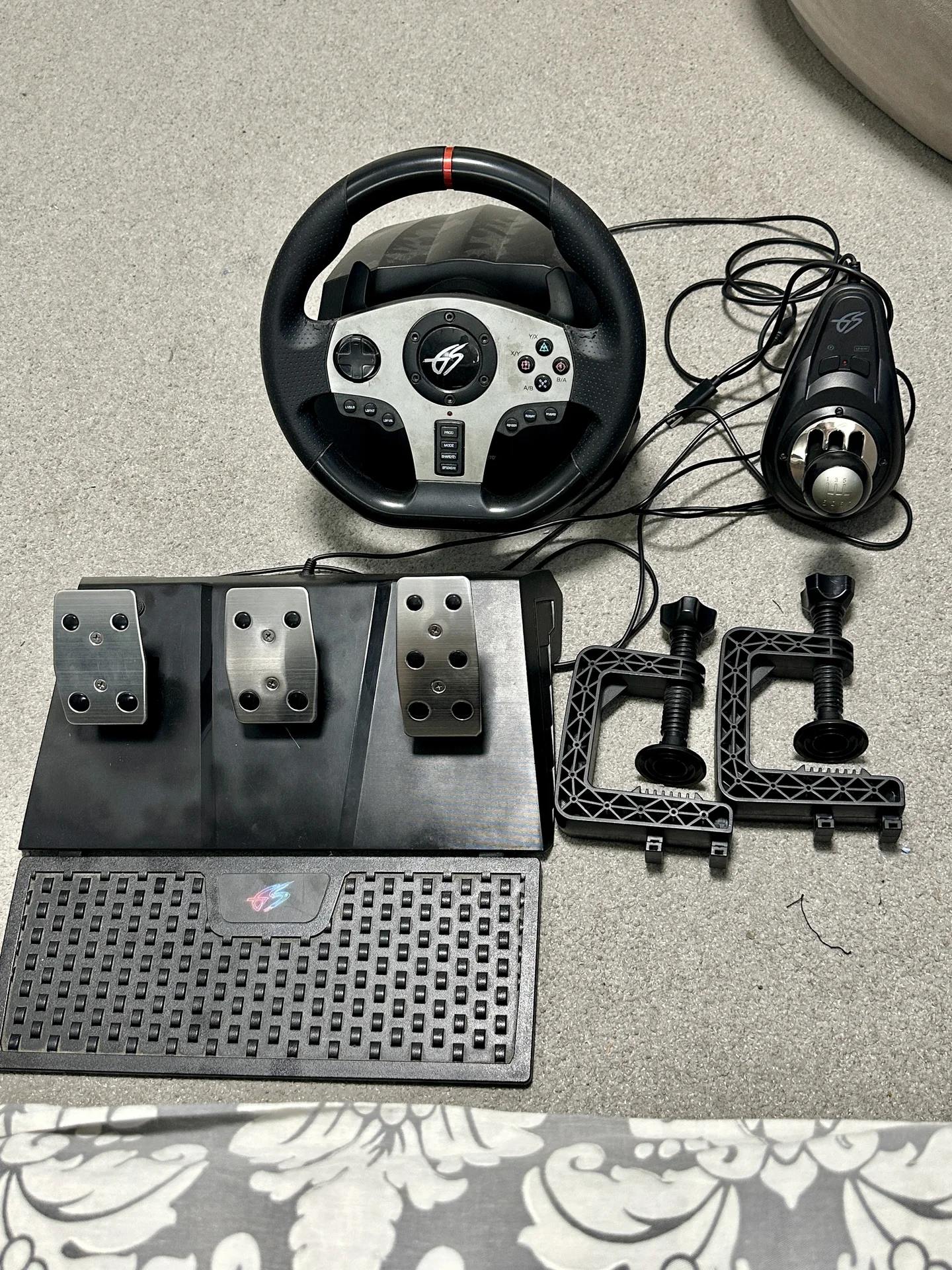 Руль DEXP Wheelman Pro GT с МКПП - миниатюра 8