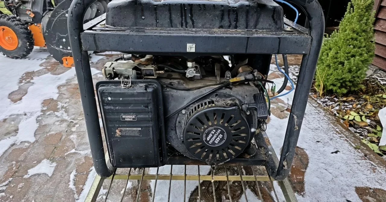 Электростанция Hyundai HY9000LE - миниатюра 4
